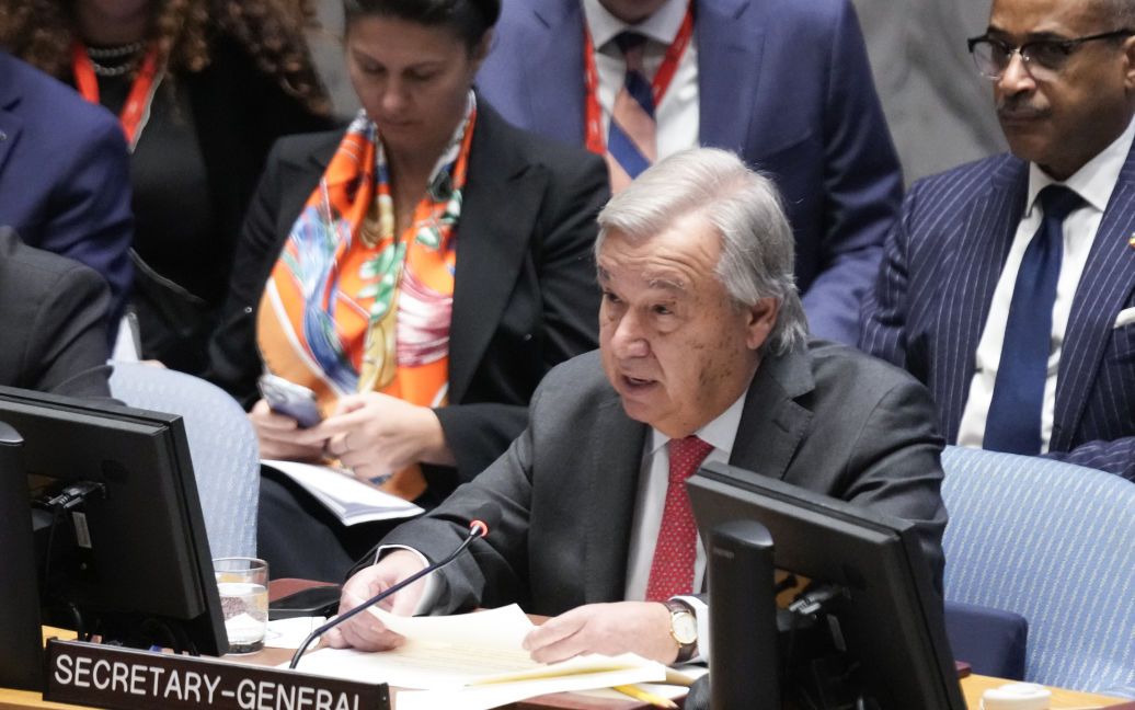 Скандал в ООН: Ізраїль закликає генсека Гутерреша негайно подати у відставку